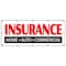 Signmission INSURANCE HOME AUTO COMMERCIAL BANNER SIGN store shop auto home B-120 Insurance Home Auto Comm - alternate 1